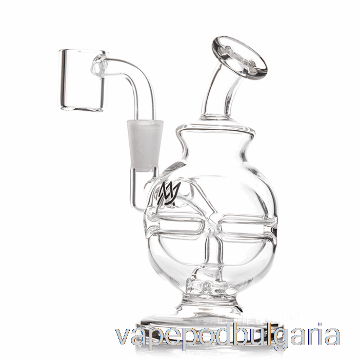 Vape 10000 Дръпки Mj Arsenal Royale Mini Dab Rig Clear